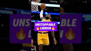 Unstoppable LeBron 🔥🔥🔥 shorts nba ytshorts [upl. by Ajssatan]