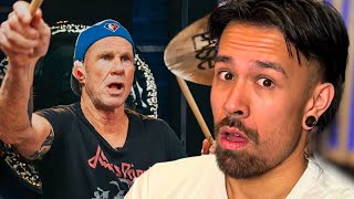 Chad Smith DRUMS 30 Seconds to Mars REACTION The Kill [upl. by Ecirtnahc]