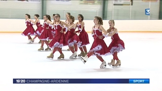 Découverte du patinage synchronisé à Reims [upl. by Yolane56]