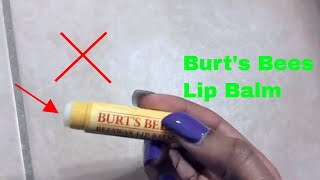 ✅ How To Use Burts Bees Beeswax Lip Balm Review [upl. by Netnilc819]