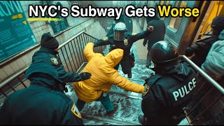 Dying City… Criminals Take Back NYC’s Subway [upl. by Eceinhoj]