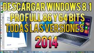 Como Descargar Windows 81 Pro Final Full  32 amp 64 Bits En Español  Activador 1 Link MEGA [upl. by Gnas]