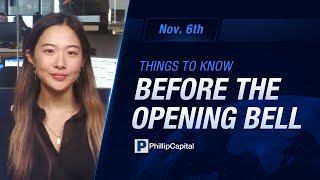 Nov 6th  Things to Know Before The Opening Bell [upl. by Syck352]