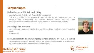 Beleidsforum Verzameldecreet 6 Andere wijzigingen [upl. by Derfniw27]