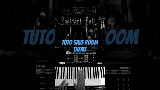 Save room theme cover residentevil piano pianocover residentevil1 saveroom biohazard [upl. by Burne792]