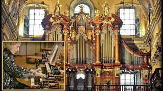 Mozart  PHANTASIE AND FUGUE in F MINOR  Diane Bish at Salzburg Cathedral Austria [upl. by Geddes]