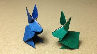 How to make an Origami Rabbit [upl. by Enelyk]