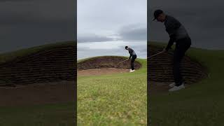 Amazing day out at Dunbar Golf Club Scotland 🏴󠁧󠁢󠁳󠁣󠁴󠁿 I love links courses golf linksgolf [upl. by Sivia]