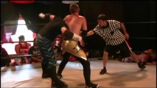 LXW Hardcore Showdown 4  Rad Hazard Vs Alex Cross Vs Troy Allen Vs Chris Craze Angle 2 [upl. by Rockey554]