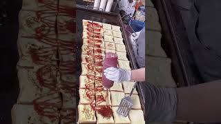 Amazing 1 Toast  Korean Street Food [upl. by Worrell]