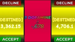 ROLLING DOPAMINE 678000000000 RNG  Roblox Fortunes End  Flex Your Luck [upl. by Oloapnaig478]