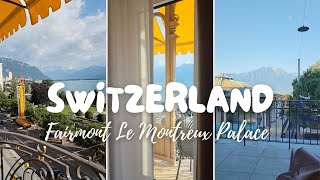 Switzerland Fairmont Le Montreux Palace hotel [upl. by Eimiaj]