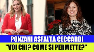 PONZANI ASFALTA CECCARDI giorgiameloni governo politica salvini tv la7 [upl. by Etteloc]