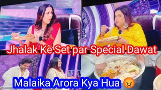 Shoaib Ur Dipika Ne Jhalak Dikhhla Jaa set par Special Biryani ka Dawat Kiya Dipika ki duniya 🥱 [upl. by Studnia]