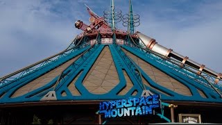 Star Wars Hyperspace Mountain  Disneyland Paris 2017 [upl. by Corb]