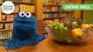 Cookie Monster Learns About Healthy Eating  Eating Well [upl. by Nahbois226]