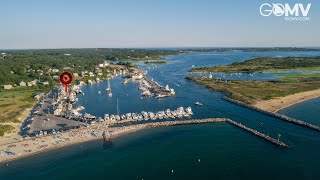 🟢 GOMVCOM Menemsha Harbor Fishing Dock Marthas Vineyard Webcam [upl. by Fredenburg]