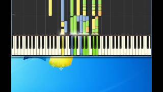 BWitched Cest La Vie Piano tutorial by Synthesia [upl. by Burrill]