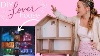 i’m building the Lover House 💗 PART 1  DIY Taylor Swift Project [upl. by Enorel]