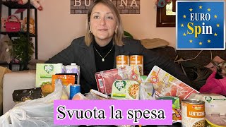 Svuota la spesa EUROSPIN mangio sano e sta funzionando [upl. by Berkman]