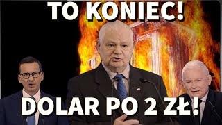 Kurs dolara po 198 zł Polacy w szoku po decyzjach Rządu NBP [upl. by Odama]