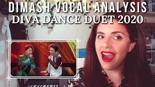 Versatile Vocalist Analyses Dimash  Diva Dance 2020 Duet Shanghai Spring Festival Gala Reaction [upl. by Yovonnda]