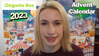 DEGUSTABOX UK ADVENT CALENDAR UNBOXING 2023 [upl. by Kenji]