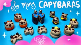 I Made Mini CAPYBARAS to Heal MYSELF 💗 [upl. by Grigson]