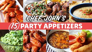 15 Simple Party Appetizers  Food Wishes [upl. by Akemit]