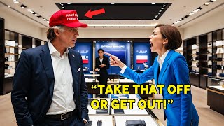 Manager Kicks Out Trump Supporter For Wearing MAGA Hat Unaware Of Who The Man Is [upl. by Rieger]