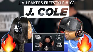 J Cole FREESTYLES Over “93 Til Infinity” amp Mike Jones “Still Tippin”  LA Leakers REACTION [upl. by Ohnuj]