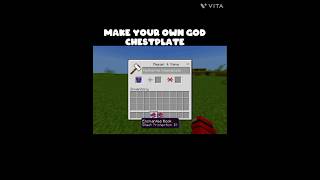 Make Your Own Powerful Chestplate In Minecraft🤯minecraftshordviralindia [upl. by Negrom]