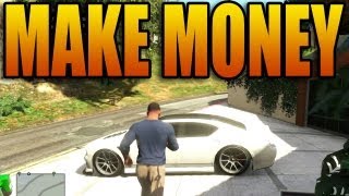 How to Make a TON of Money in Grand Theft Auto V Not Lester Missions  GTA V Singleplayer [upl. by Annitsirhc]