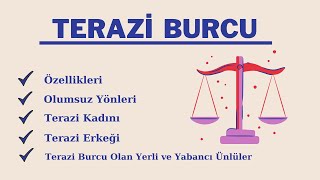 Terazi Burcu Özellikleri Olumsuz Yönleri Terazi Kadını ve Erkeğinin Tipik Özellikleri Ünlüleri [upl. by Ellenod720]