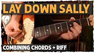 Lay Down Sally  Easy Walkups and Walkdowns Using A D E chords [upl. by Ender]