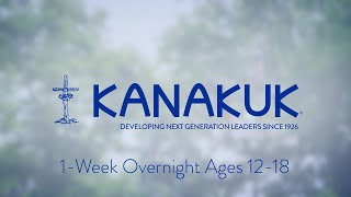 Kanakuk 1 Week Overnight Camp ages 1218 [upl. by Earal]