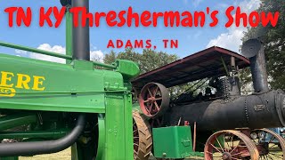 TN KY Threshermans Show  Adams TN  I Took My John Deere Tractor To The Antique Tractor Show [upl. by Euqinue]