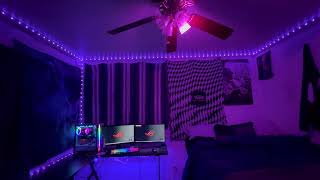 How To Install RGB LEDs KSIPZE 100ft LED Strip [upl. by Hemetaf]