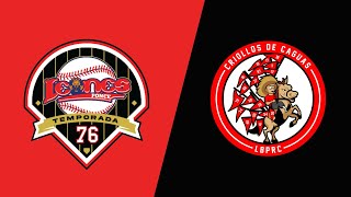 🎥EN VIVO⚾️Liga de Béisbol Profesional Roberto Clemente🇵🇷 Leones de Ponce🦁LaInvernal [upl. by Mcintosh]