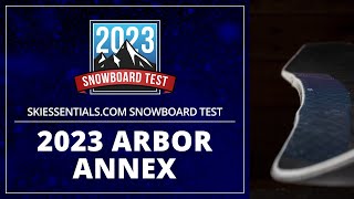 2023 Arbor Annex Camber  SkiEssentialscom Snowboard Test [upl. by Leafar509]