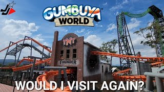 Get Ready to Explore Gumbuya World with Roller Coaster POV [upl. by Eedia715]