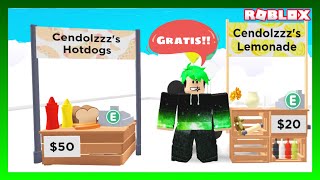 Cara Mendapatkan Hotdog Stand dan Lemonade Stand Gratis Adopt Me  Roblox Indonesia [upl. by Ybur]