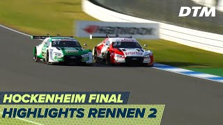 🏆🏆🏆 Titel Nr 3 René Rast gewinnt in Hockenheim  Highlights Rennen 2  DTM Hockenheim 2020 [upl. by Elfont]