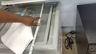 50 Litres Glass Top Deep Freezer Blue Star GT50AHP [upl. by Lam]