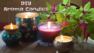 How To Make Scented Candles  DIY Aroma Candles  Small Business Ideas Ep 1 [upl. by Macomber]