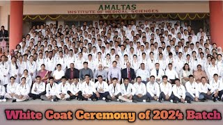 WHITE COAT CEREMONY OF 2024 BATCH  AIMS DEWAS [upl. by Suivatnod]