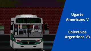 Línea 341 Ugarte Americano V  Colectivos Argentinos V3 [upl. by Rumpf89]