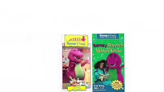 Make 2 Barney DVD Movie Pack Set Eat Drink amp Be Healthy 1992 amp Barney Rhymes With Mother Goose 1993 [upl. by Washburn]