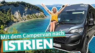 Italien Slowenien Kroatien Mit dem Campervan nach Istrien  ARD Reisen [upl. by Rehtae]