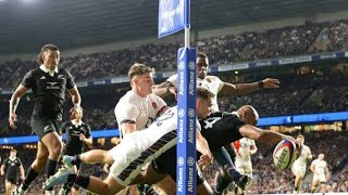 ENGLAND HEARTBREAK 💔 Mark Telea’s Late Try amp George Ford’s Miss Seals All Blacks Victory 🏉 [upl. by Rebm]